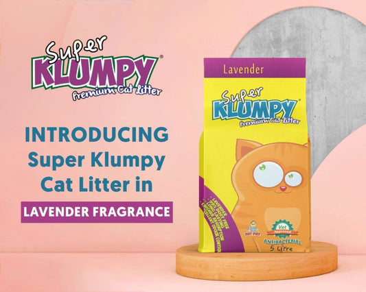 Super Klumpy Cat Litter – Lavender 5 L