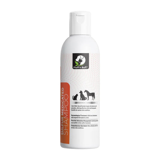 Fluff n Buff Sulfur Plus Medicated Shampoo 120 ML