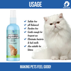 Fluff n Buff Waterless Shampoo For Cat & Kitten