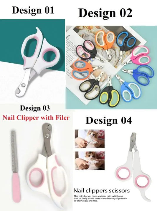Stainless Steel Cat Dog Pets Nail Clipper Cutter with Toe Care Scissors Clippers Grooming Trim Nails Birds Nail PS331 PS-GR