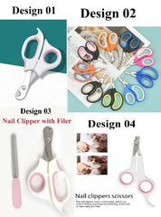 Stainless Steel Cat Dog Pets Nail Clipper Cutter with Toe Care Scissors Clippers Grooming Trim Nails Birds Nail PS331 PS-GR
