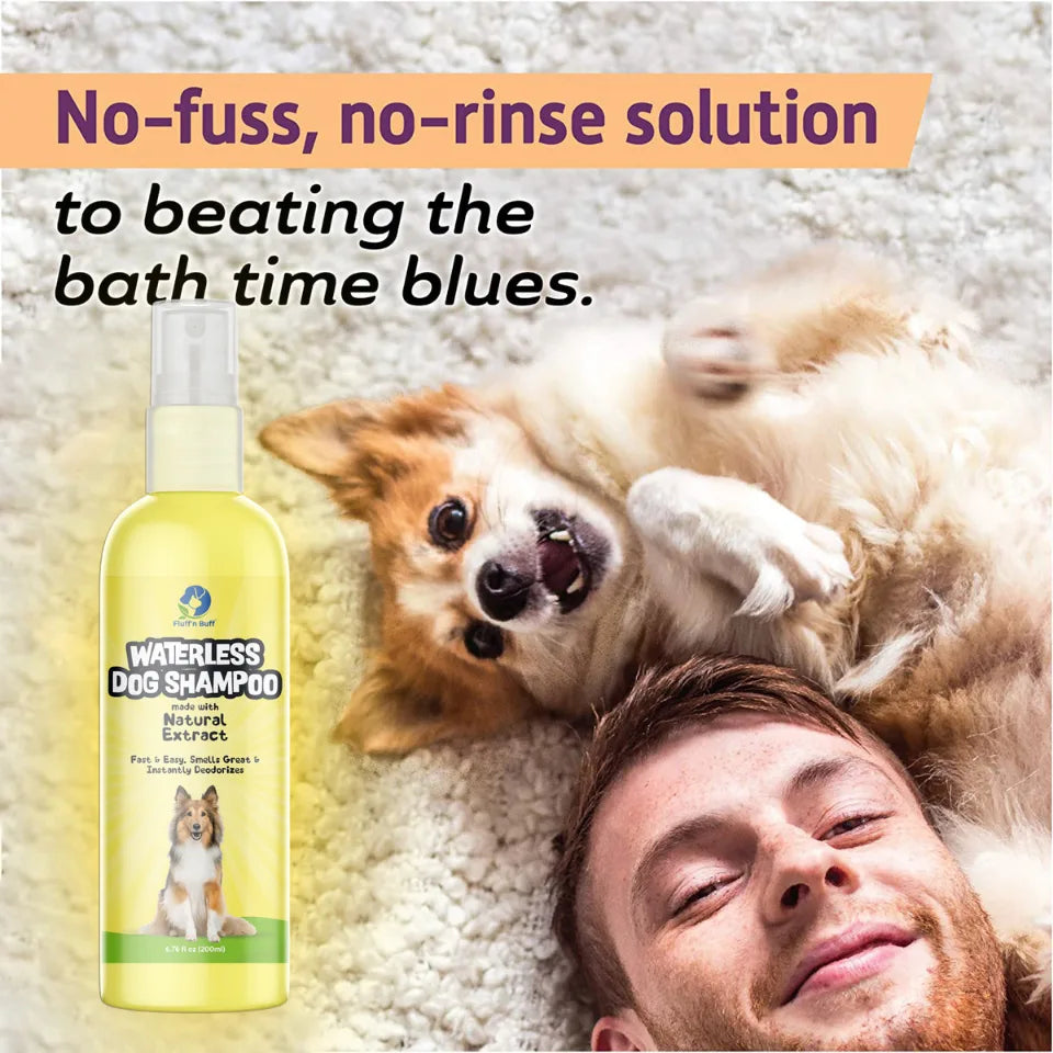 Fluff n Buff Waterless Dog Shampoo