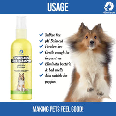 Fluff n Buff Waterless Dog Shampoo