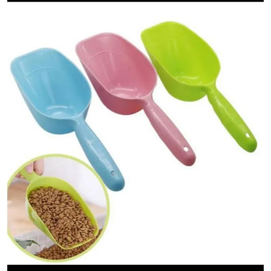 Pet Dog Cat Food Feeder Shovel Scoop Cat Litter Scoops