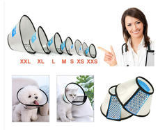 E collar For Dogs/Cat Plastic Cone for Dogs After Surgery
