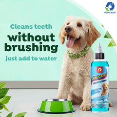 Fluff n Buff Water Additive Oral Care Drops For Dogs And Puppies