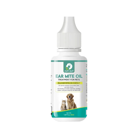 Fluff n Buff Ear Mite Oil