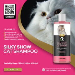 Fluff n Buff Silky Show Cat Shampoo