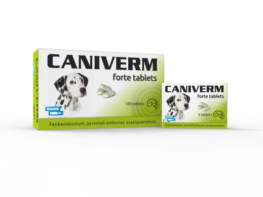 Caniverm Deworming Tablet For Cats & Dogs