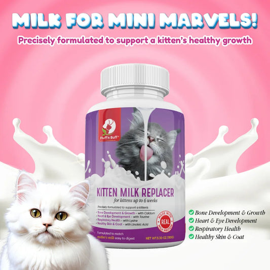 Fluff n Buff Kitten Milk Replacer