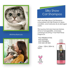 Fluff n Buff Silky Show Cat Shampoo