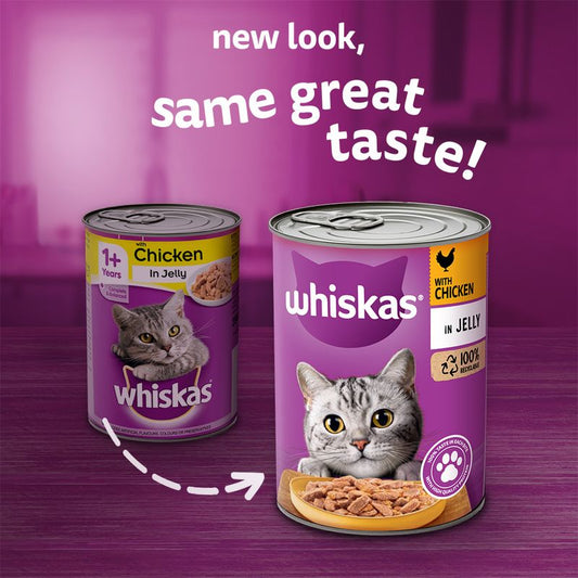 Whiskas Jelly Tin - 300 Gram