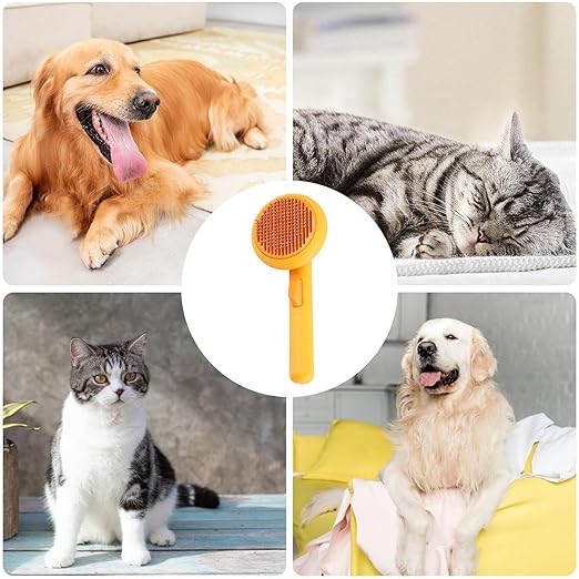 Pet Brush, Grooming Tool, Dog Brush, Cat Brush, Massage Comb