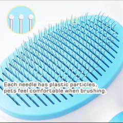 Pet Cat Brush Dog Comb Hair Removes Pet Hair Comb Self Cleaning Slicker Brush