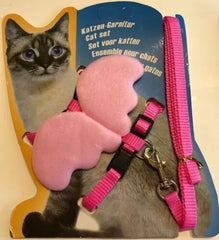 Cat Harness Butterfly Japanese Style Pet Chest Strap Supplies Harnesses for Kitten Cat Rabbit Ferret Dog
