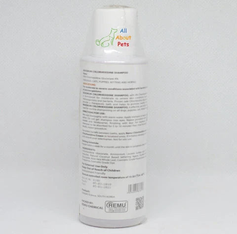 Remu Chlohex Shampoo For Cats & Dogs 120ML