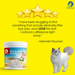 Fluff n Buff Cat Litter Deodrier Lemon Scented