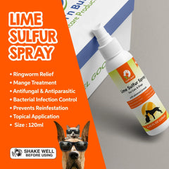 Fluff n Buff Lime Sulfur Spray 120Ml