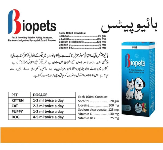 Biopets Syrup For Cats & Dogs