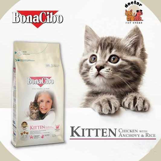 Bonacibo Kitten 1.5kg. Exp:2026