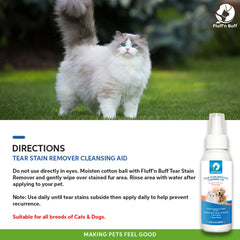 Fluff n Buff Tear Stain Remover 120 Ml