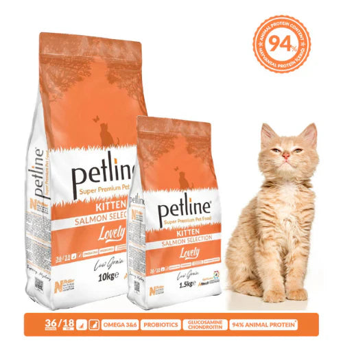 PETLINE SUPER PREMIUM KITTEN FOOD
