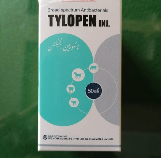 Tylopen Injection 50ml For Large Animals , Poultry And Birds