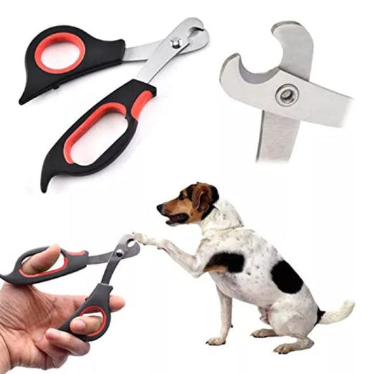 Stainless Steel Scissor Tool Nail Clipper Cutter With Filer for Cat & Dog