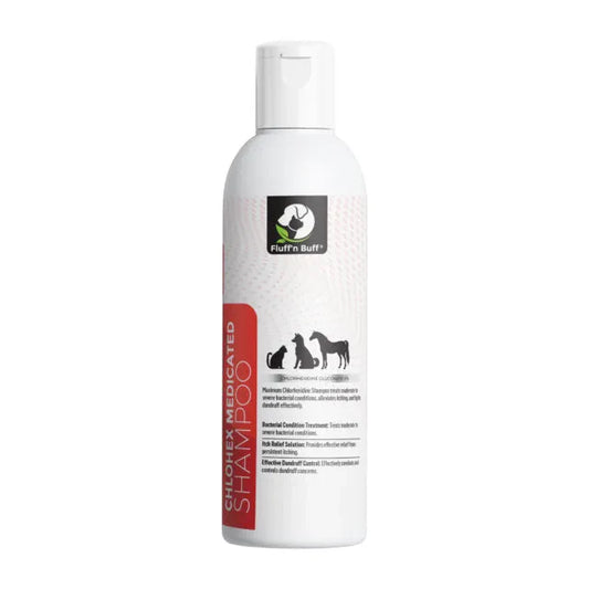 Fluff And Buff Chlohex Medicated Shampoo 120 ML