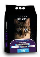 Dr. CAT LITTER CLAY CLUMPING LITTER 5L