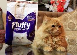 Fluffy Cat Food 1. 2KG