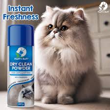 FLUFF N BUFF DRY CLEAN POWDER FOR CAT AND KITTEN – 225G