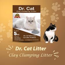 Dr. CAT LITTER CLAY CLUMPING LITTER 5L