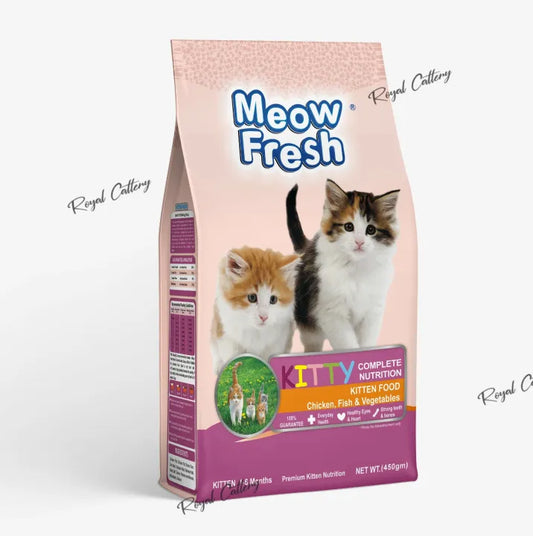 MEOW FRESH KITTEN DRY FOOD 1-14 MONTH