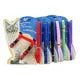 Adjustable Cat Harness Nylon Strap Collar with Leash In Multicolor soft quality