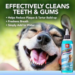 Fluff n Buff Water Additive Oral Care Drops For Dogs And Puppies