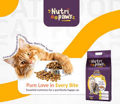 Nutripaws All Life Stage Cat Food Chicken 1 - KG