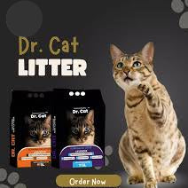 Dr. CAT LITTER CLAY CLUMPING LITTER 5L