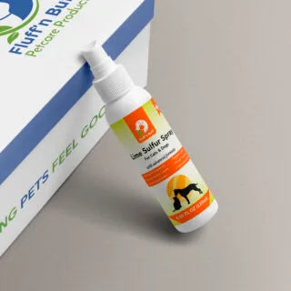 Fluff n Buff Lime Sulfur Spray 120Ml