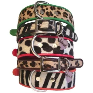 DOG-PRINTED COLLAR S
