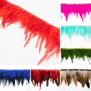 Feather trimming