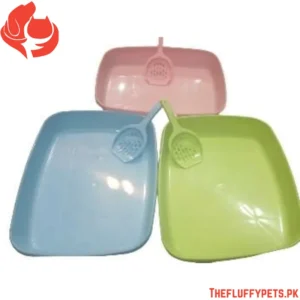 LITTER TRAY M WITH SCOOP