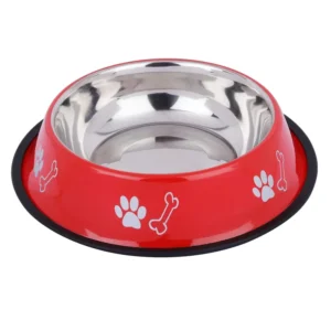 PRINTED STEEL BOWL XL