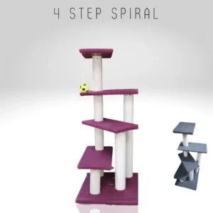 SCRATCHER POST 4 SPIRAL