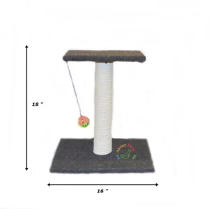 SCRATCHER SINGLE TOP POLE