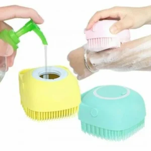 SILICON MASSAGE BATH BRUSH